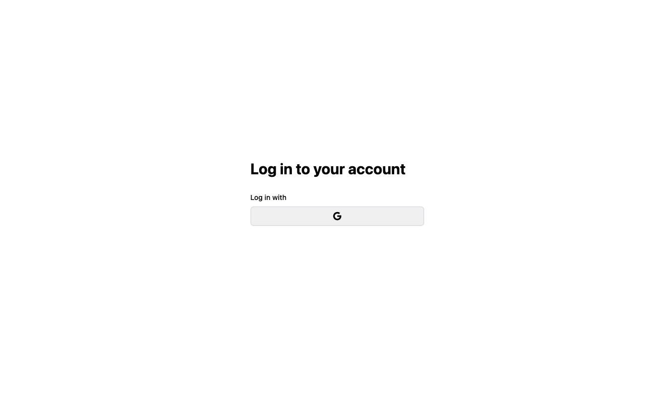 Google Auth